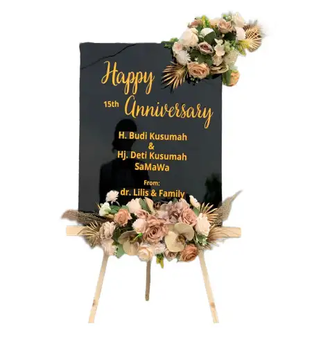 Papan Bunga Akrilik sanur