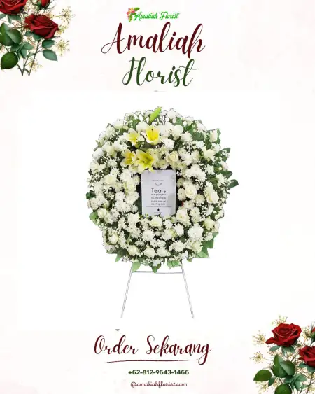 Krans Bunga Duka sanur